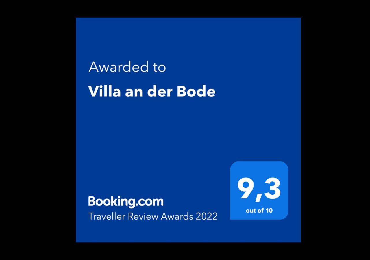 Villa An Der Bode Thale Exterior photo